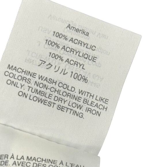 J Crew Reversible Wide Wrap Scarf Houndstooth Polka Dot Black Warm Winter - Picture 2 of 6